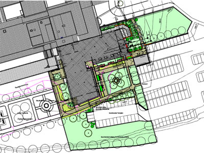 Bild Klinikum Marktredwitz, Referenz Projekt für Kurt Holley, Dipl. Ing. Architekt, Landschaftsarchitekt und Stadtplaner, BA