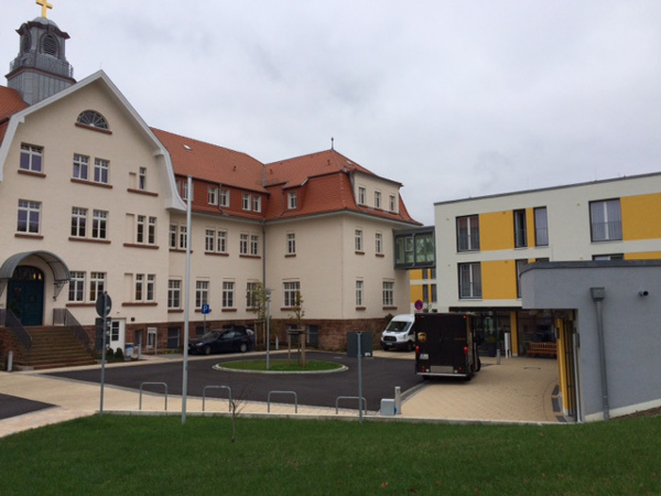 Bild Seniorenzentrum Marburg, Referenz Projekt für Kurt Holley, Dipl. Ing. Architekt, Landschaftsarchitekt und Stadtplaner, BA